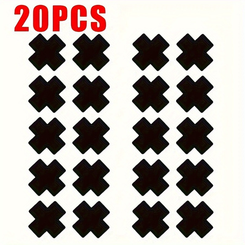 粘着シーム 20 個の目に見えないクロスニップルカバー|undefined
