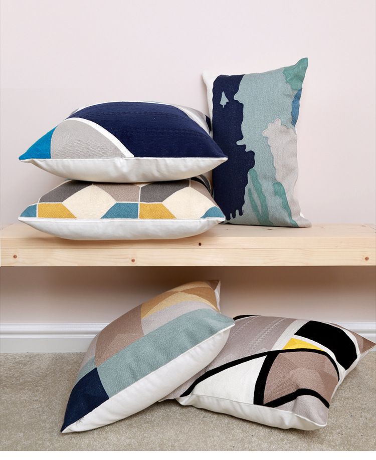 Geometric Cushion Cover 1