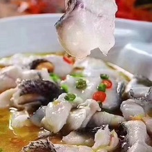 鲜美莱免浆黑鱼半成品饭店餐饮片批发酸菜鱼水煮鱼用黑鱼片宴请