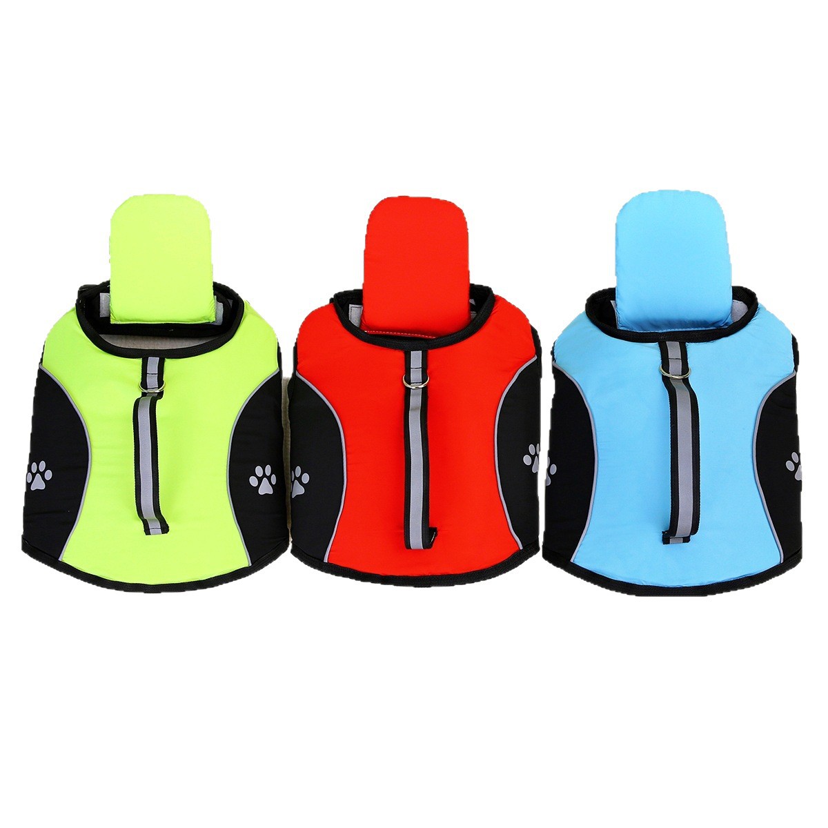 New Pet Dog Swimwear With Leash, Portable Life Jacket For Small, Medium, And Large Dogs, Summer Puppy Swimming Training_voghion.com