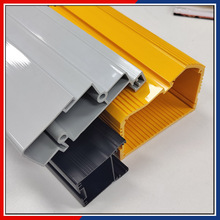 批发各种款式异形管 低价生产PVC/ABS材质塑料挤出异型工业异形管