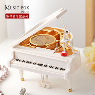 New Piano Music Box Series Storage Music Box Creative Student Gift New Strange Jewelry Box Ornaments