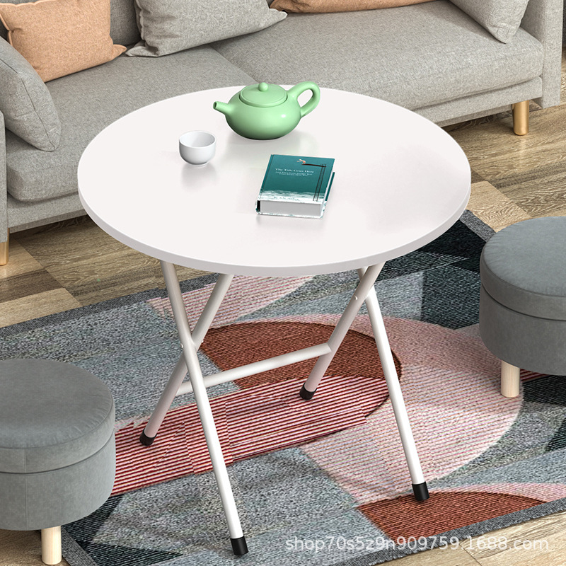 Mesa plegable simple mesa de comedor dormitorio plegable casa de alquiler mesa pequeña cabina de niñas