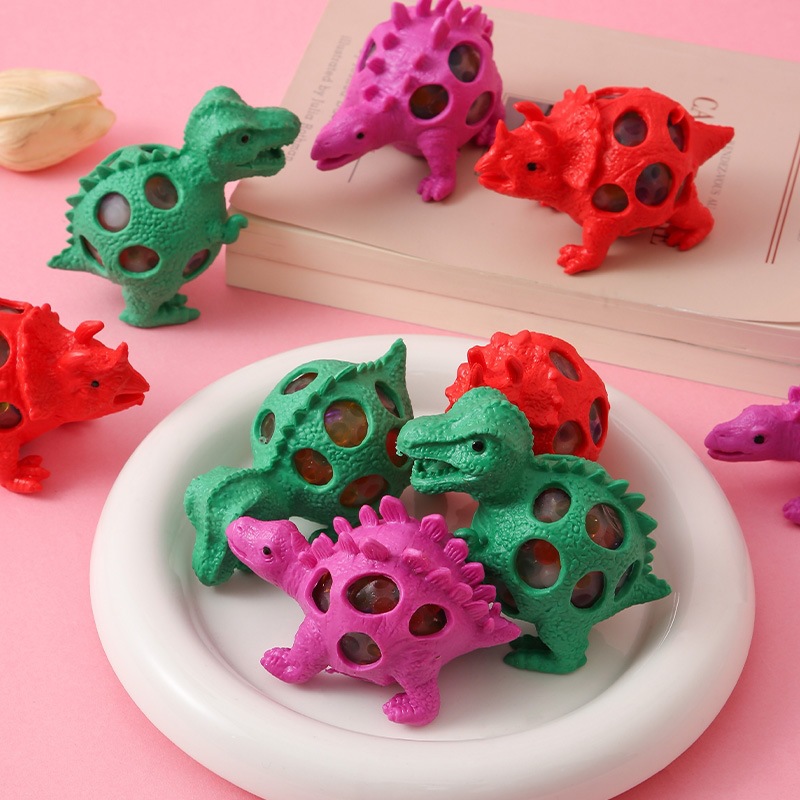 Nuevo juguete especial de mini dinosaurio, pellizco de mano, bola de uva, pellizco de pellizco, pellizco de pellizco, bola de descompresión