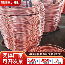 镀铜圆钢铜包钢接地线铜覆钢圆线镀铜圆钢防雷接地材料铜包钢绞线