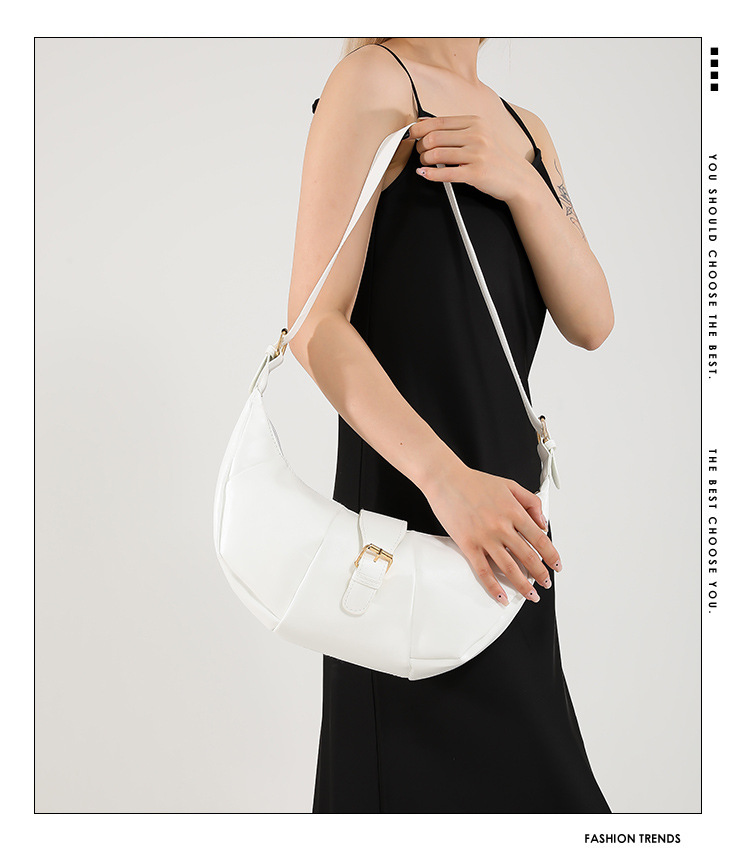 High-end 2024 autumn/winter new underarm bag, handbag, large-capacity commuting single-shoulder crossbody bag, dumpling bag details Picture