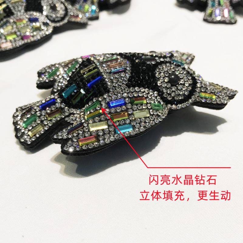 新商品の立体のダイヤモンドの半製品のダイヤモンドのキーホルダーのペンダントのフクロウの創意のカバンのペンダントの部品の卸売り|undefined