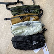 休闲户外运动机能防泼水腰包绑带胸包男青少年斜挎包小包机能风