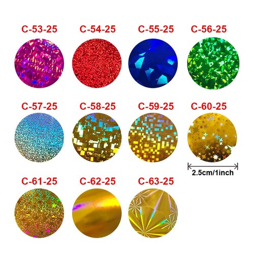 Cross-border roll-packed color stickers for gift items, decorative envelope seals and self-adhesive labels