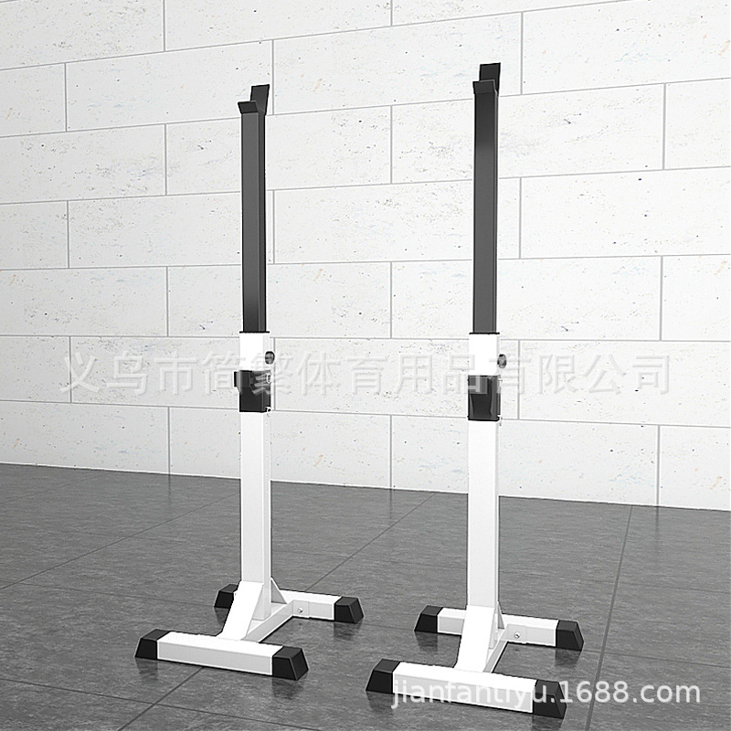Mancuerna taburete Silla de fitness en casa plegable pájaro volador ajustable Barbell rack Banco push Squat rack multifuncional banco de peso
