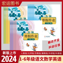 智趣寒假作业语文数学英语123456年级人教版北师苏教冀教科普外研