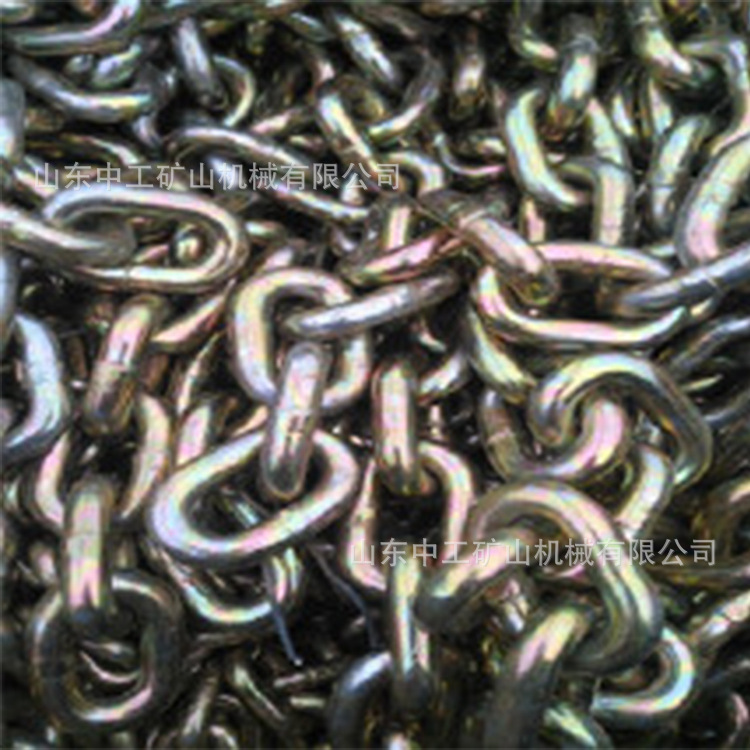 销售C级矿用刮板机输送链条 热处理矿用圆环链