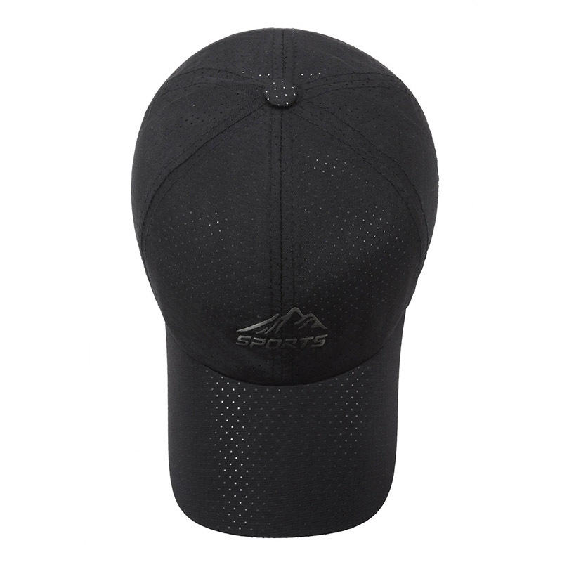 Thin baseball men's summer running sports quick drying duckbill cap, outdoor breathable fishing sun protection cap_voghion.com