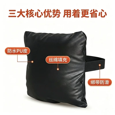 Electric car rear backrest cushion, seat pad, soft cushion