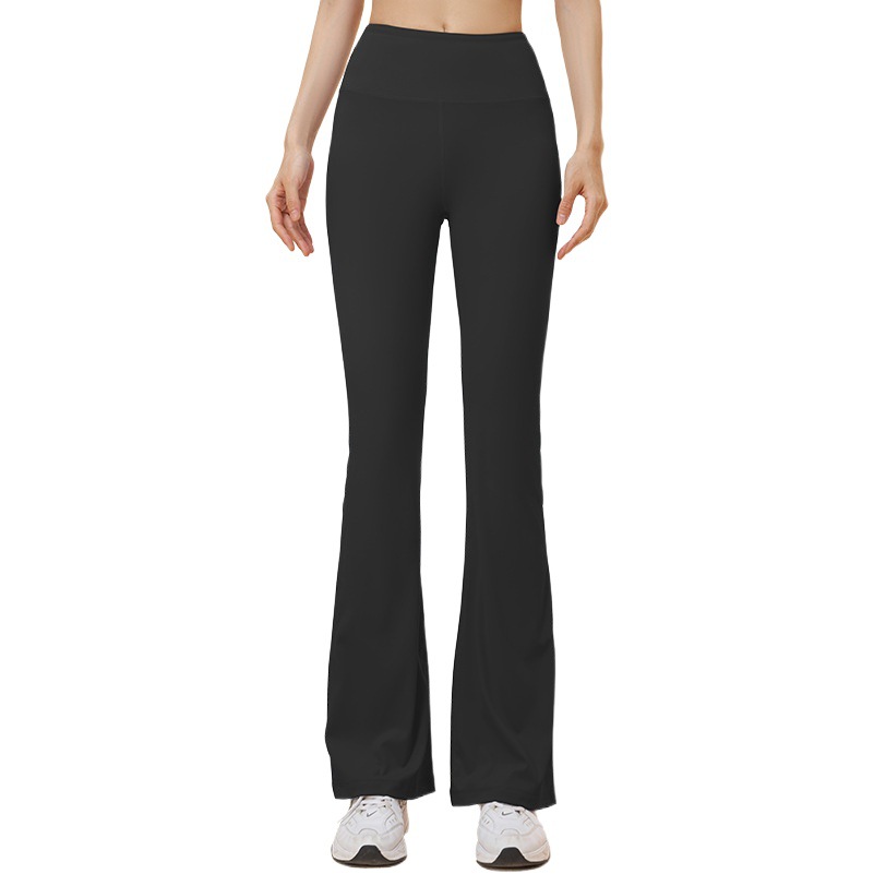 Pantalones Deportivos Juyitang de Alta Elasticidad para Mujer, Cintura Alta, Levanta Glúteos, Control de Abdomen, Efecto Adelgazante, Sensación de Ligereza, Pantalones Anchos de Yoga