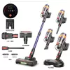 Purple standard + mopping brush + mite removal brush