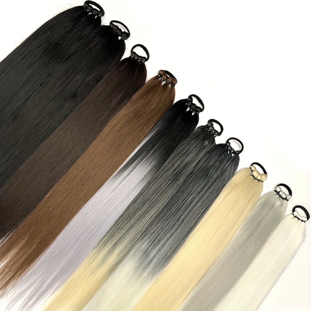 60g Weight weave bundle hair Wig & Hair Extension Type Wigs Wig Accessories ponytail Wig Hairstyle high temperature wire Hair Material Casual, Street Occasion Women's Gender Simple Style Style Women's Simple Style Casual Street High Temperature Wire Ponytail Wigs 2
