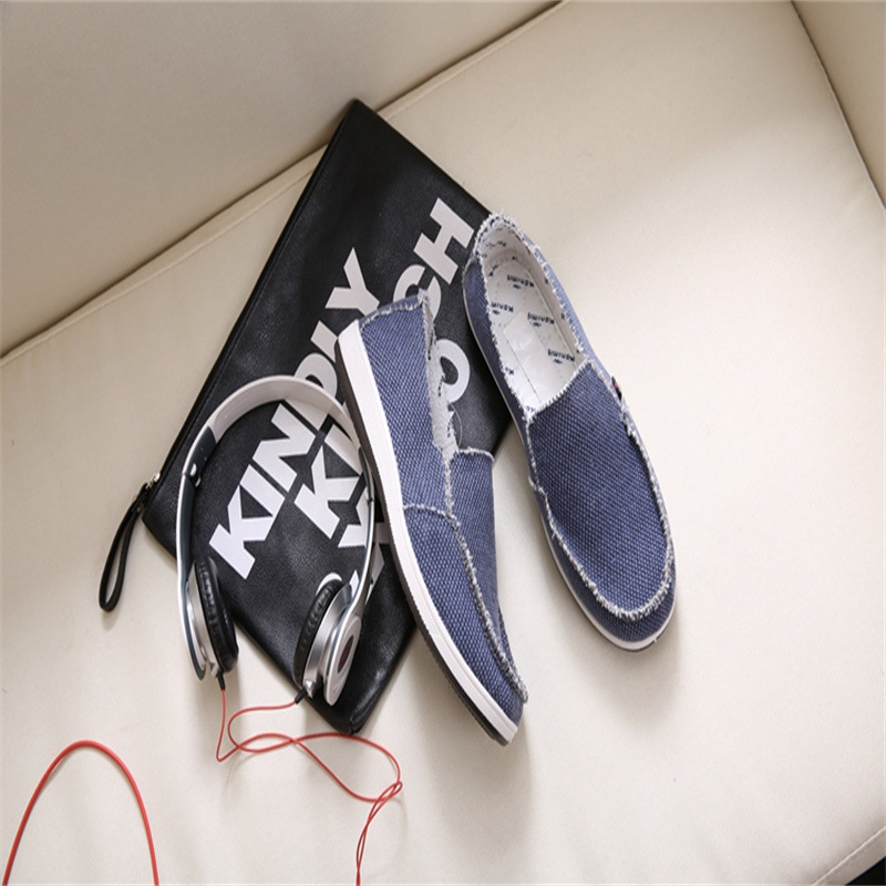 Herren-Sneakers aus Canvas mit Fußgewölbeunterstützung, leichte Sneakers, Schuhwerk_voghion.com