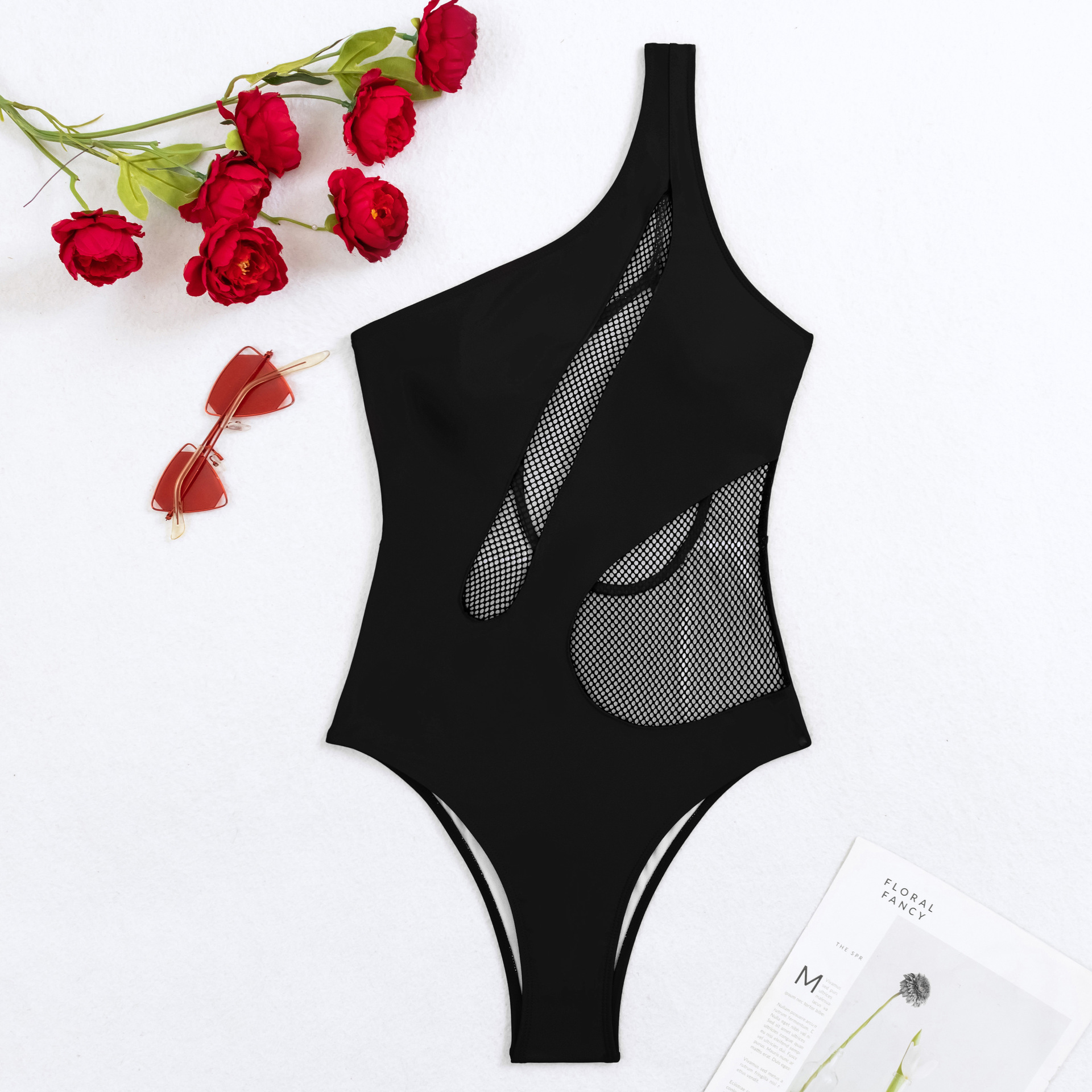 Women's Basic Classic Style Solid Color 1 Piece One Piece Swimwear display picture 9