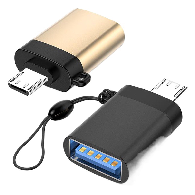Venta al por mayor adaptador OTG USB3.0 hembra a micro teléfono móvil Android OTG convertidor conexión ratón teclado