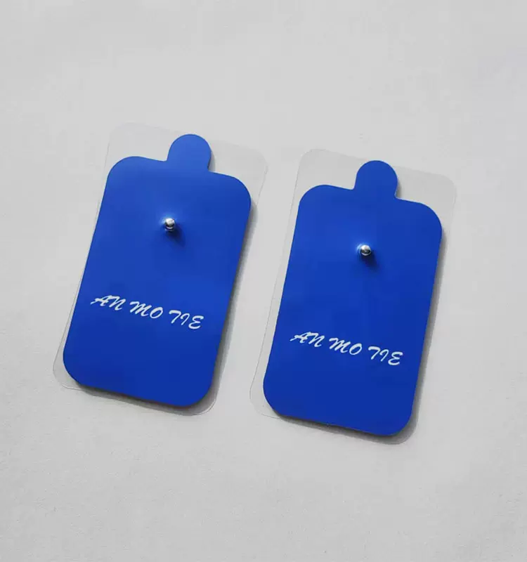 厂家直供电极贴片 无纺布 电极按摩贴片 理疗电疗插针式扣式自粘