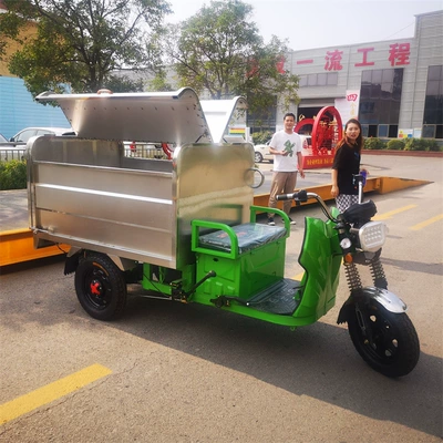 Sanitation Cleaning Barge Truck, Elektrik zibil maşınları
