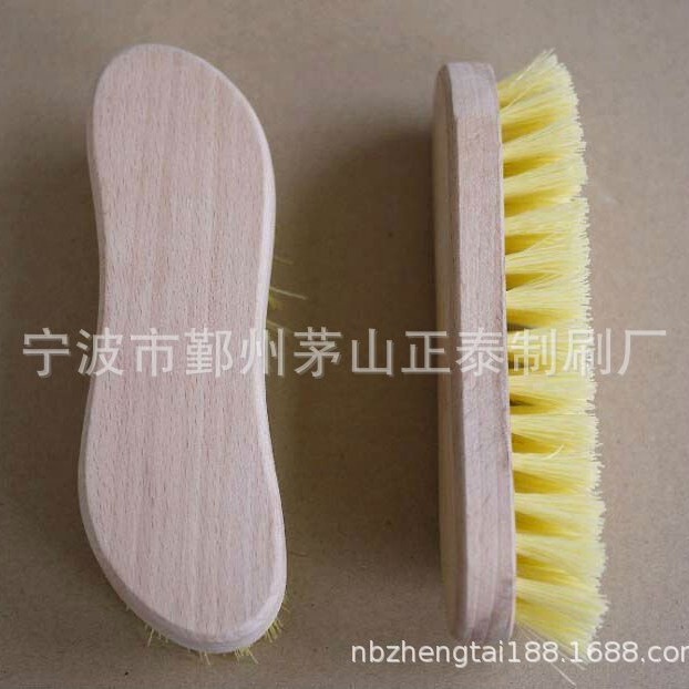 Factory Direct Pp Silk Hard Bristle Floor Brush Wooden Pole Plastic Cleaning Deck Brush Long Handle Floor Brush