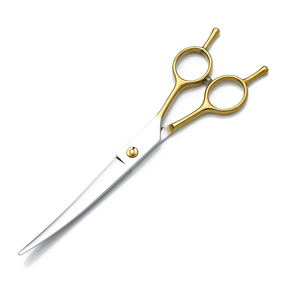 Tijeras para el cuidado de mascotas, juego de herramientas para cortar el pelo de perros, tijeras para el cuidado de perros, tijeras curvas de espina de pescado para gatos, tienda de mascotas Teddy.