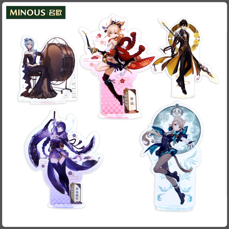 厂家亚克力动漫立牌 高清UV印刷游戏动漫人物立牌加工