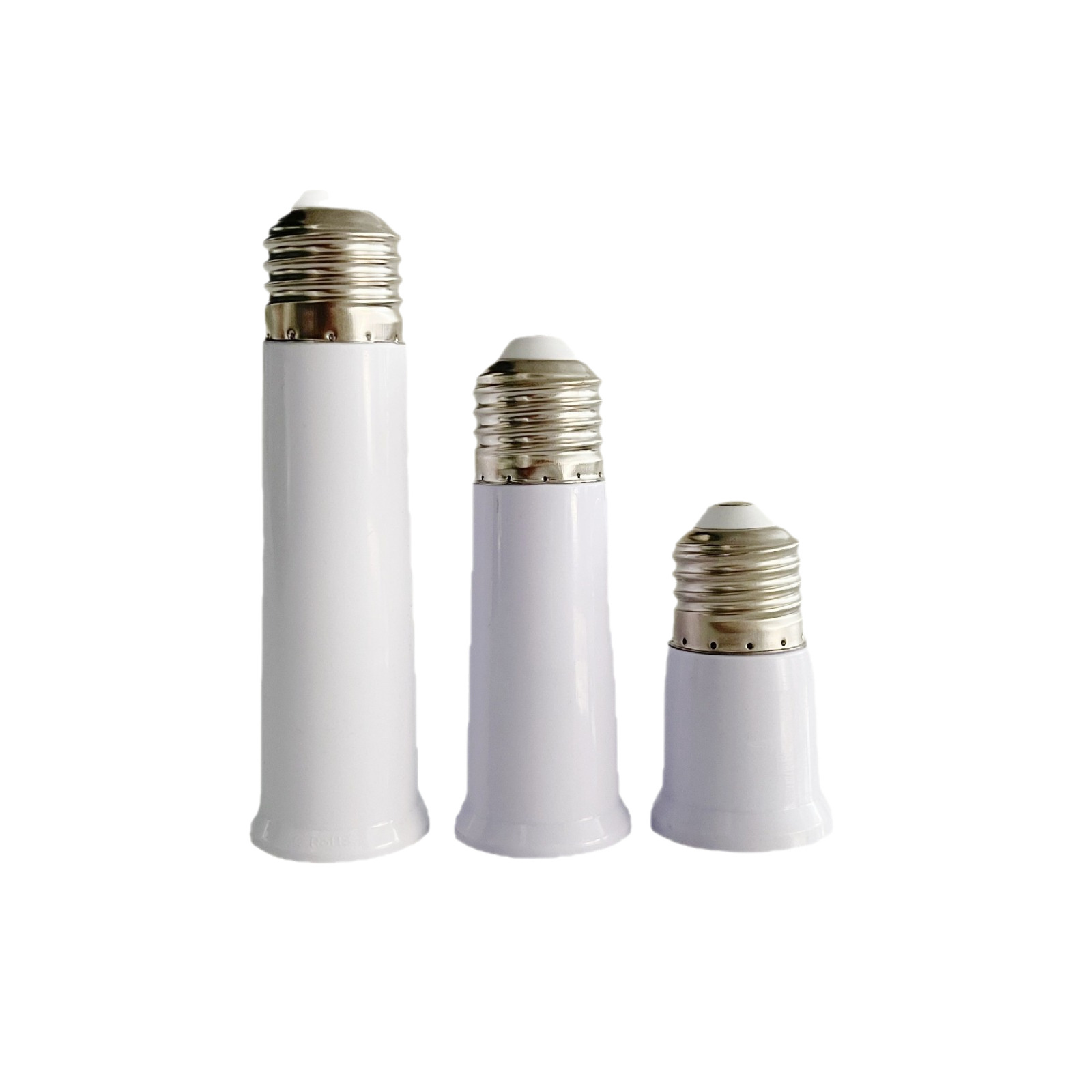 65MM95MM120MME27 a E27 a tornillo a tornillo alargar la cabeza de lámpara