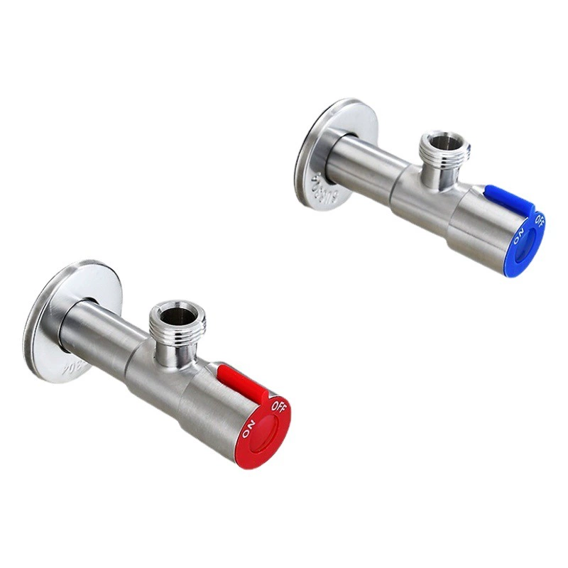 304 угловой клапан из нержавеющей стали водонагреватель полный медный треугольный клапан запорный клапан для воды