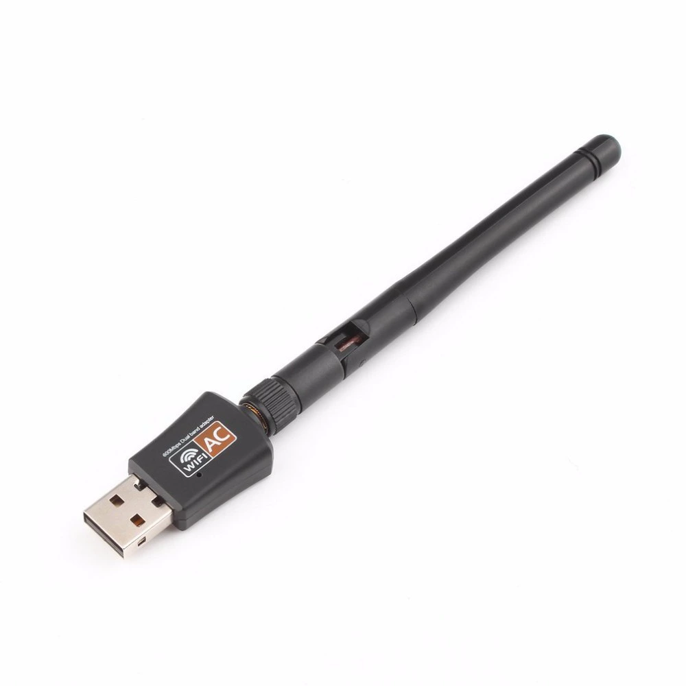 USB беспроводная сетевая карта двойной частоты 600М мини двойной частоты WIFI приемник 2.4Г/5.8Г беспроводной передатчик