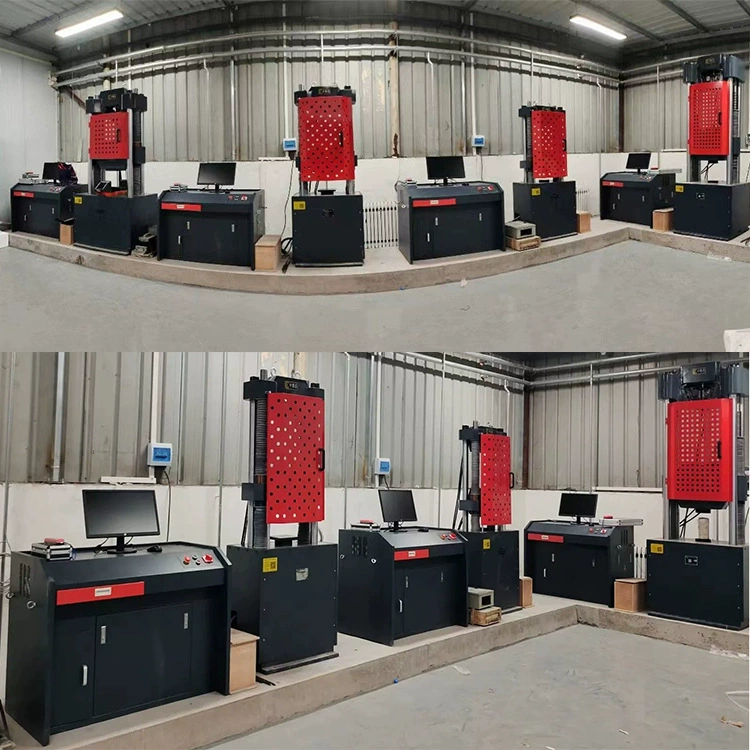 Машина материального испытания сервопривода компьютера машины испытания гидравлического сервопривода Растяжимая waw-1000 машина испытания сервопривода всеобщая