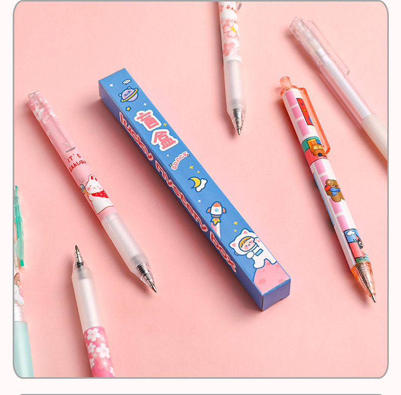 Students' High-value Push Pen Cute Surprise Plastic Blind Box Pen display picture 2