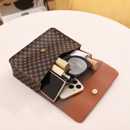 New classic small square bag ladies bag cross-border cheap bag wholesale printed handbag women's bag