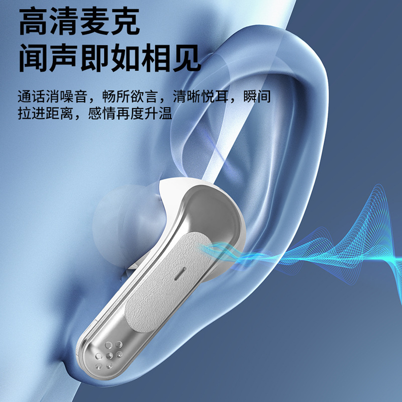 NE-109新型bluetoothイヤホン無線騒音低減運動半入耳式超長航続超清音質2025|undefined