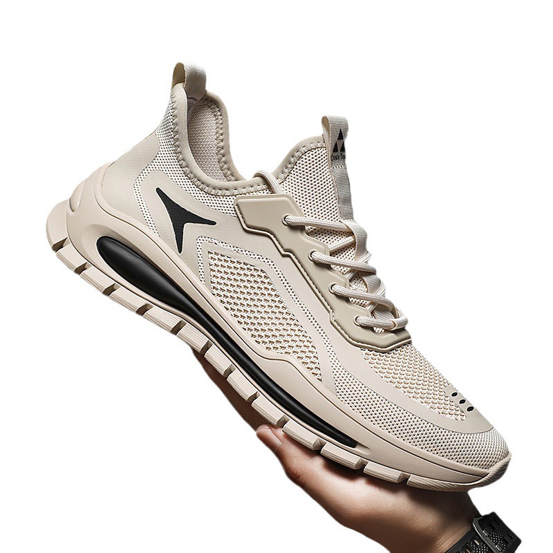 2025 zapatos deportivos transpirables para hombres, senderismo, ocio, cómodos zapatos para correr de malla, fábrica de zapatos para hombres de fitness al aire libre al por mayor