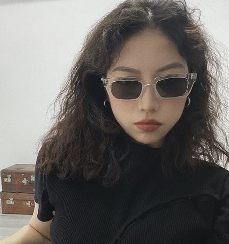 Jennie same style gm sunglasses female ins retro European and American style sunglasses Korean version trendy hot girl glasses