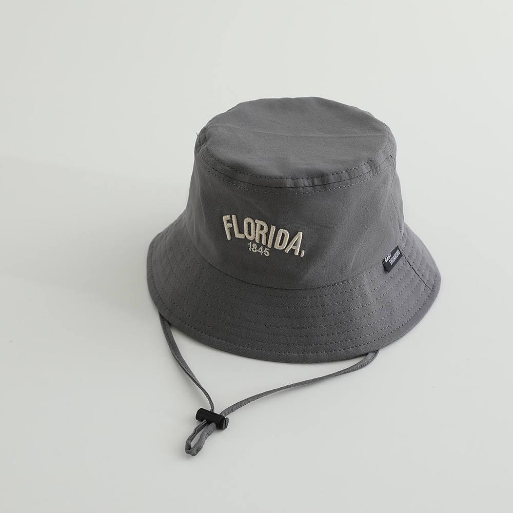 ins sombrero de pescador de bebé coreano primavera y otoño letras casuales versátiles sombrero para niños sombrero para niños sombrero para niñas