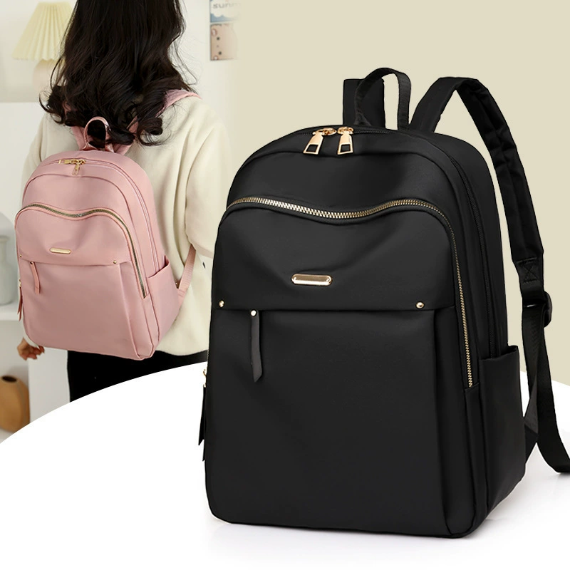 Трансграничная большая емкость повседневный рюкзак нейлонная водная брызгательная сумка на плечо модная универсальная корейская версия двойной спинки