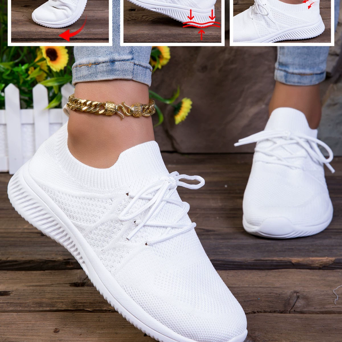 На открытом воздухе походная обувь летняя спортивная летающая сетка обувь дышащая легкая мягкая подошва туристическая обувь носки для мужчин