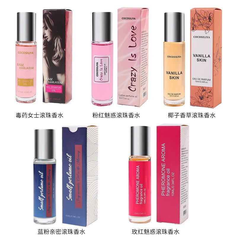 Suministro directo de fábrica para hombres y mujeres para citas, perfume, fragancia ligera de larga duración, encanto femenino, tentación, portátil transfronterizo