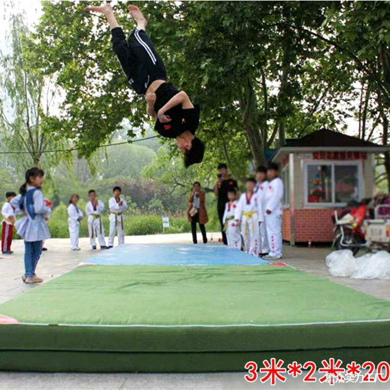 High Jumping Flip Mat Dance Thickeneding Martial Arts Sponge Body Sponge Mat Training Manufacturer Practice Martial Arts Boxing Road Folding