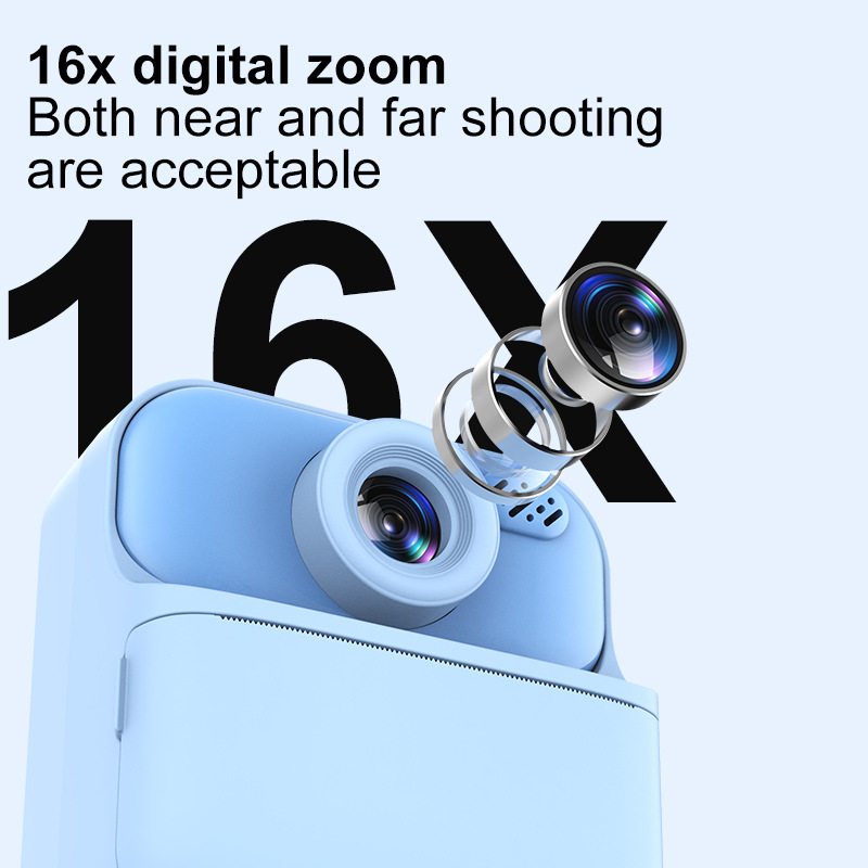 Nueva cámara digital para niños Polaroid Cross-border S1 Mini bolsillo para niños con impresión HD Regalo de cámara