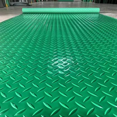 Flame-Retardant Pvc Flooring, Corridor Patterned Rubber Mat, Plastic Herringbone Full-Floor Anti-Slip Wear-Resistant Floor Mat, Waterproof Car Mat