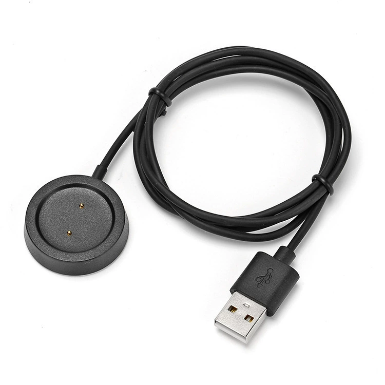 Зарядный кабель‑док (Huami Amazfit) A1918 A1908, магнитный USB‑зарядник для T‑Rex и Ares, чёрный