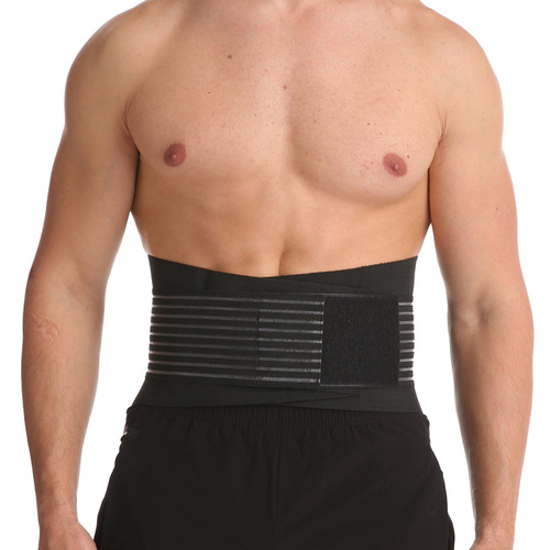 Cross-border sports support belt for men, fitness support, breathable waist protection, weightlifting barbell pressure straps manufacturer wholesale