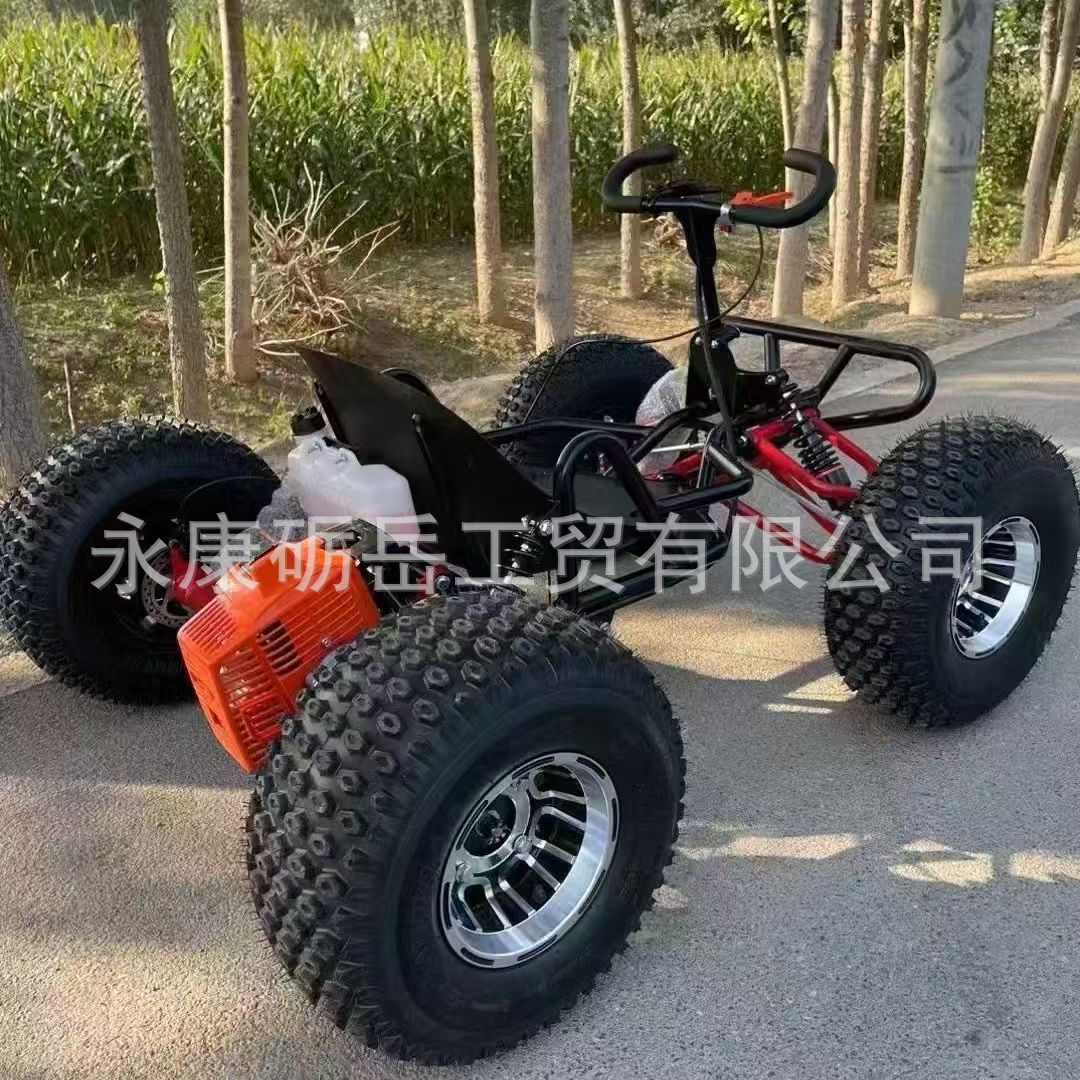 Transfronterizos de venta caliente de cuatro tiempos motocross-country go-kart amazon motor de combustible motocross-country go-kart adulto todo terreno