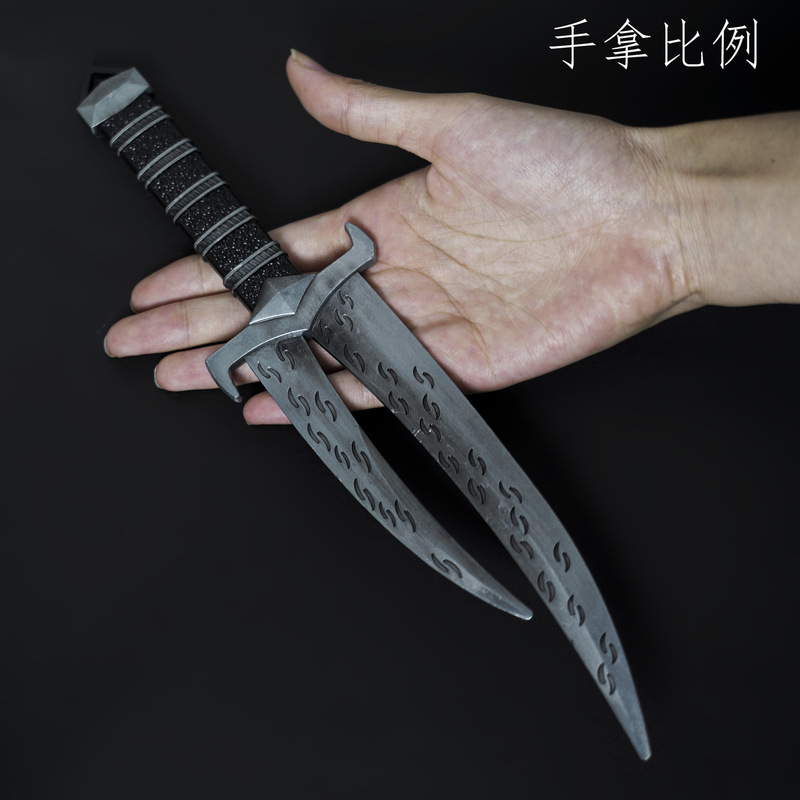 逃离塔科夫游戏周边 邪教徒毒刀28cm合金模型 金属摆件代发|undefined