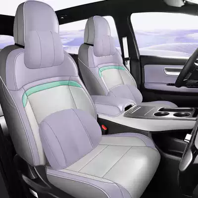 All Seasons, Full Coverage Seat Cover | Modelə uyğun (Original) oturacaq örtükləri - fresh-purple-memory-foam-version-remarks-on-model-year-rear-row-half-package